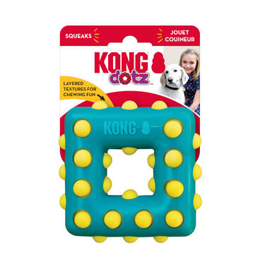 Kong Dotz Square Mordedor para perros